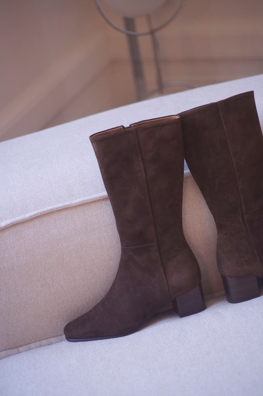 Boots Anne Thomas | Victoria Mi Boots Velours Baia