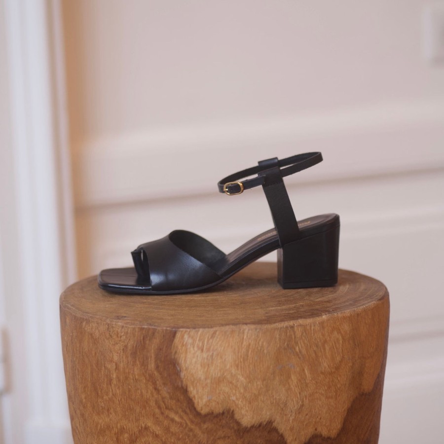 Sandales Anne Thomas | Ayako Sandals Florida Black