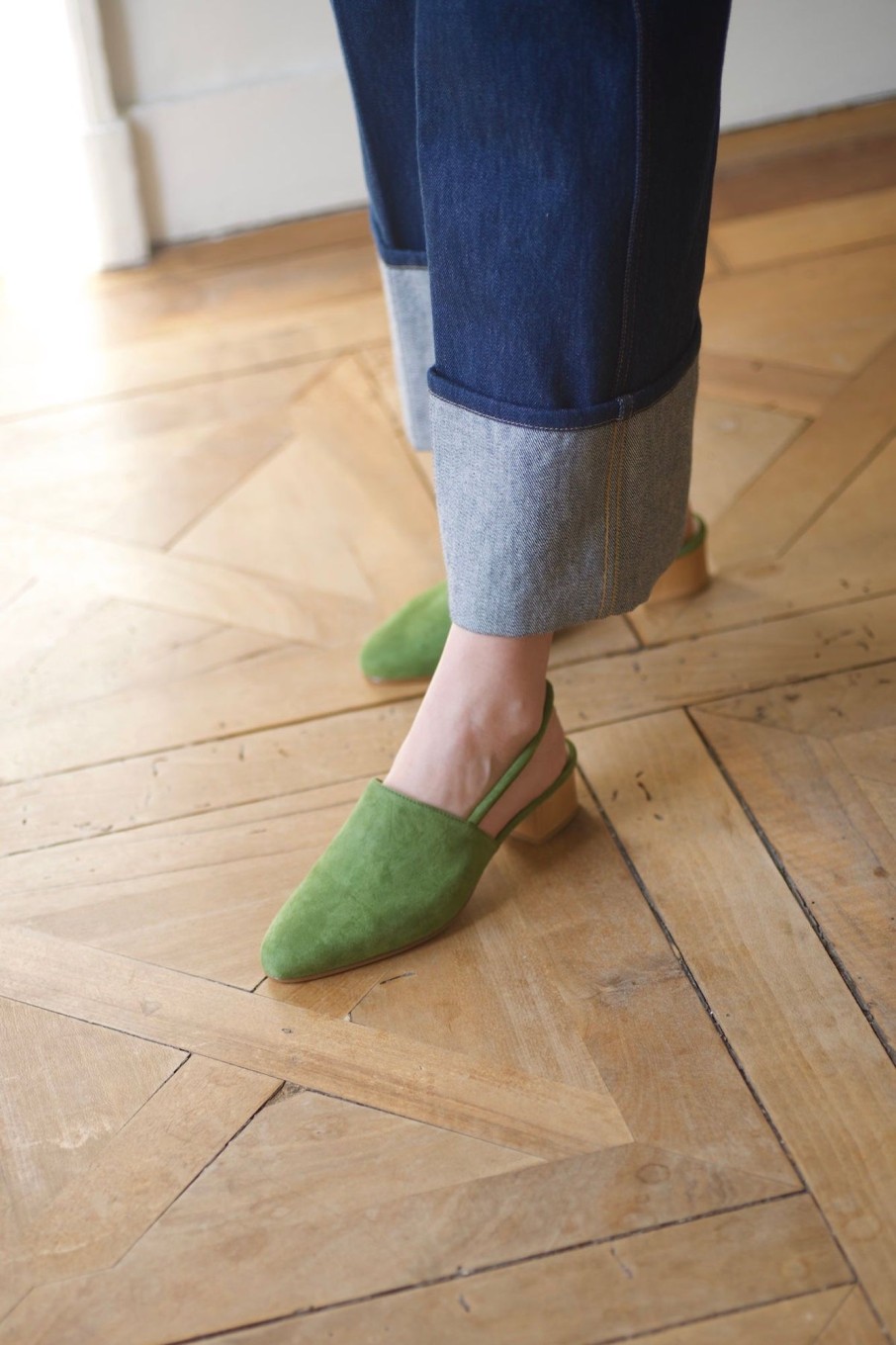 Chaussures|Sandales Anne Thomas | Williamsburg Velours Tartaruga