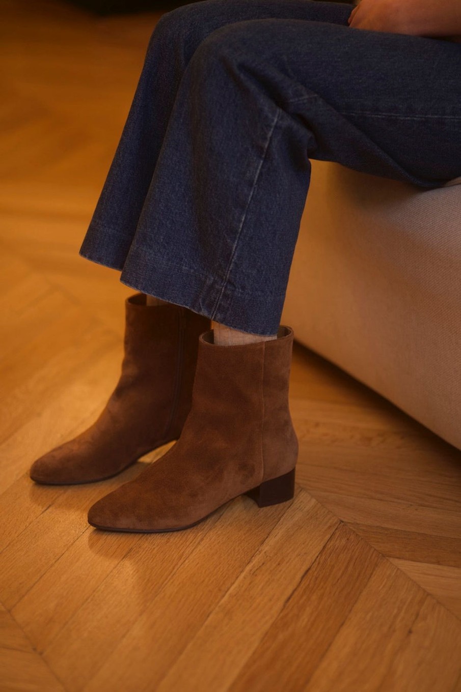 Boots Anne Thomas | Michele Boots Softy Chesnut