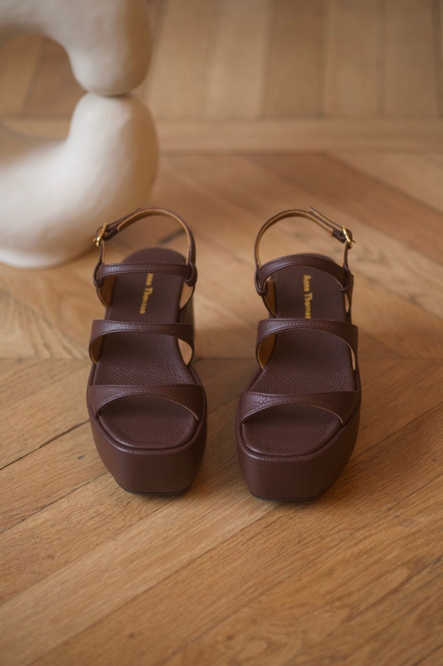 Sandales Anne Thomas | Maki Wedge Caffe