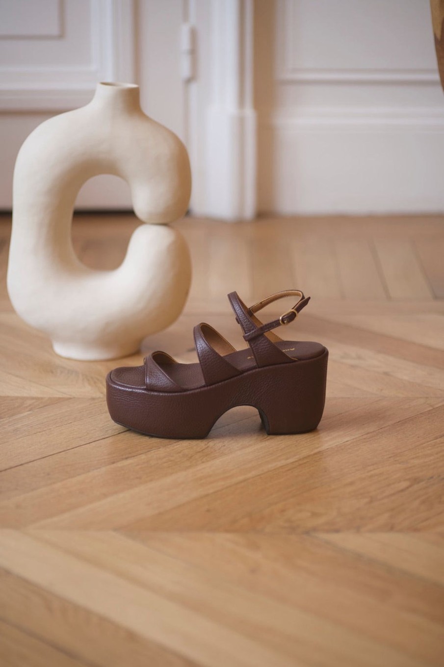 Sandales Anne Thomas | Maki Wedge Caffe