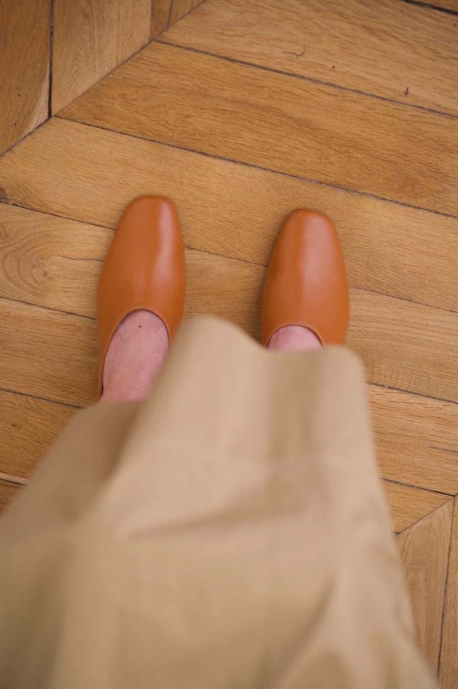 Chaussures|Sandales Anne Thomas | Pavlova Slingback Nappa Iconic Tan