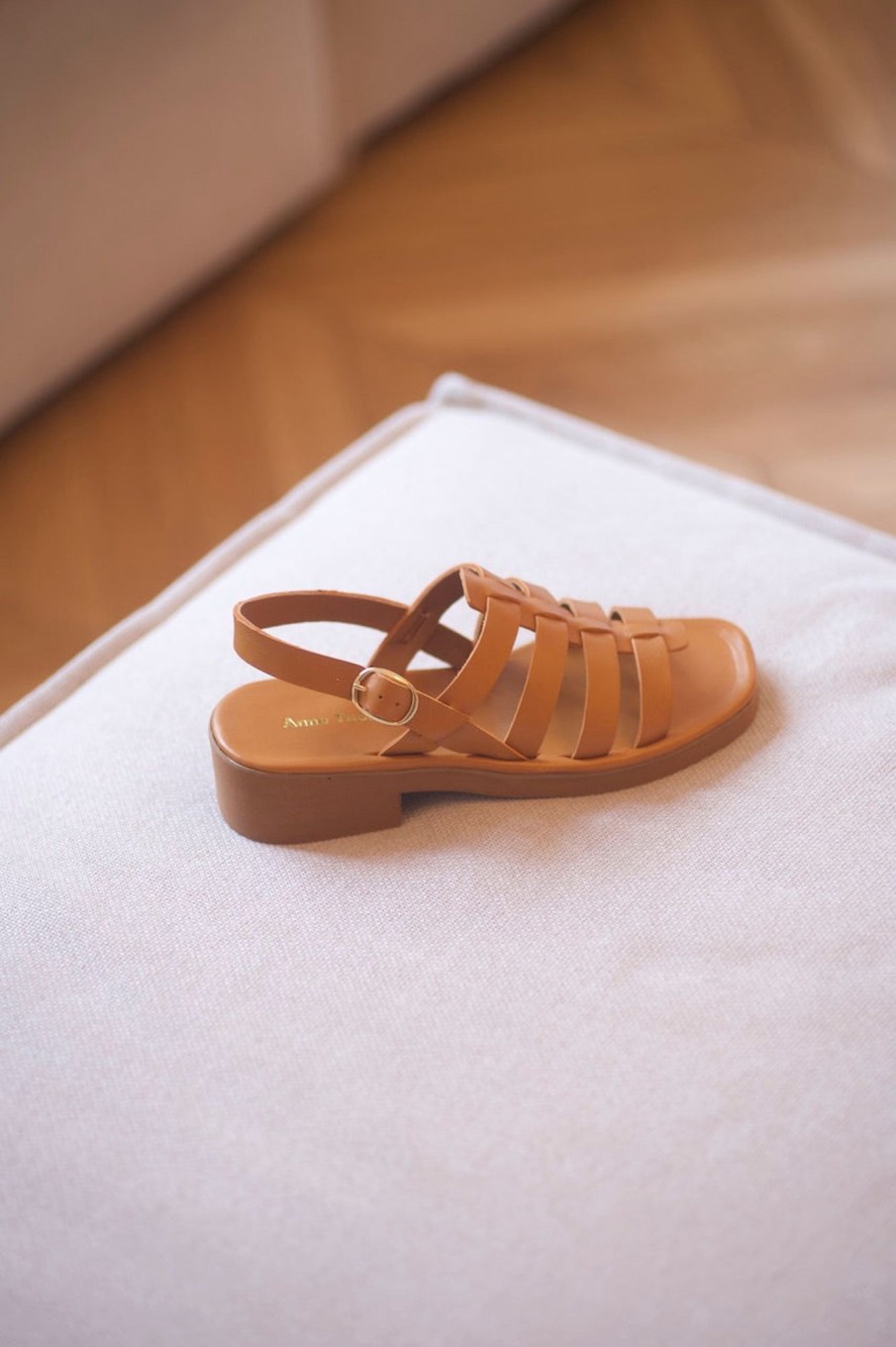 Sandales Anne Thomas | Jerusalem Sandals Florida Papaya