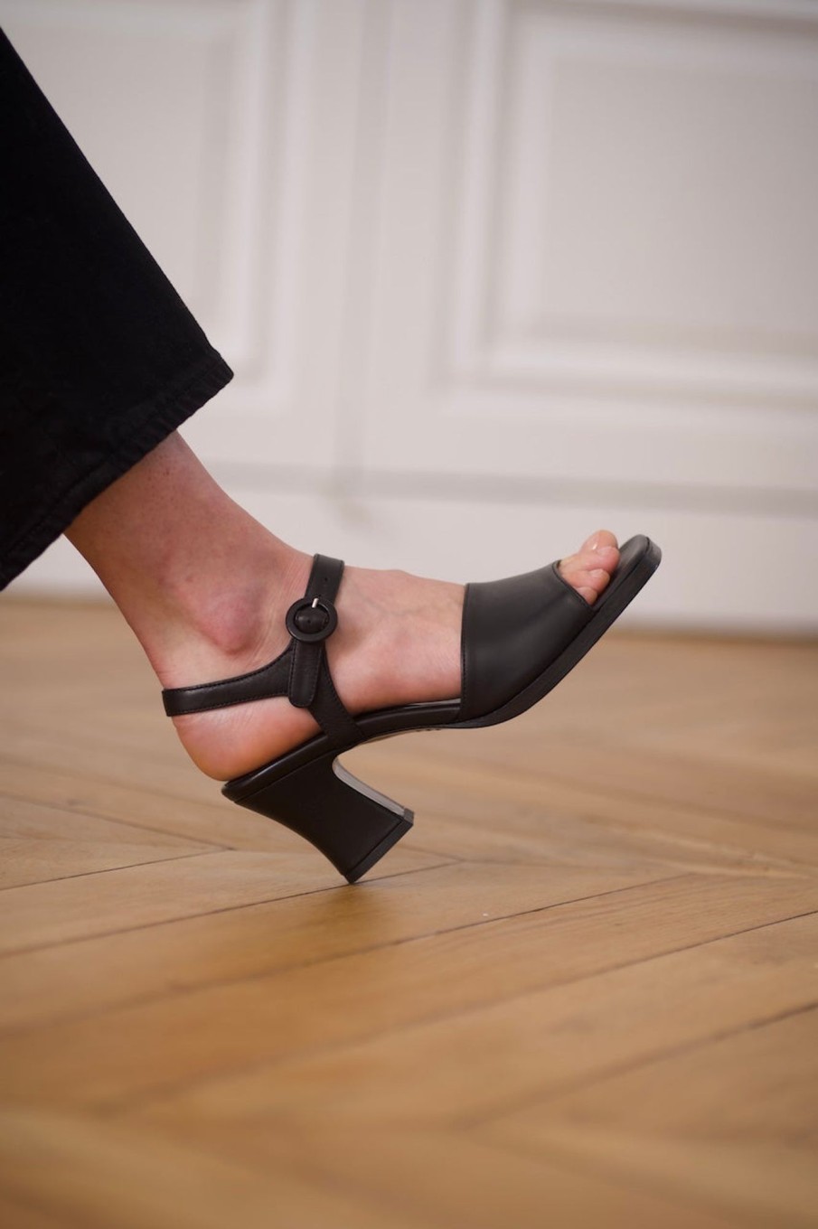 Sandales Anne Thomas | Dallas Sandals Calf Black