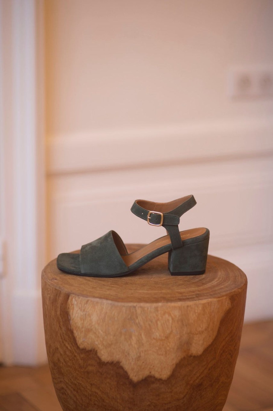 Sandales Anne Thomas | Charlotte Sandals Velours Edera