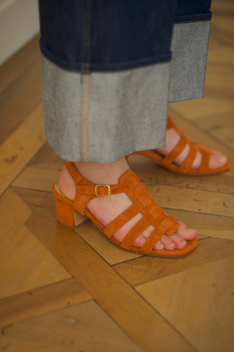 Sandales Anne Thomas | Goudes Sandals Velours Ola