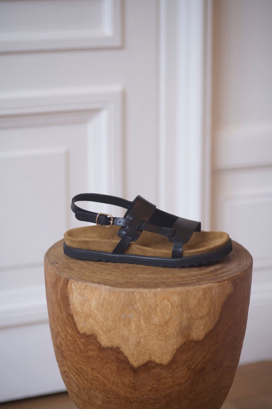 Sandales Anne Thomas | Daddy Sandals Safari Black