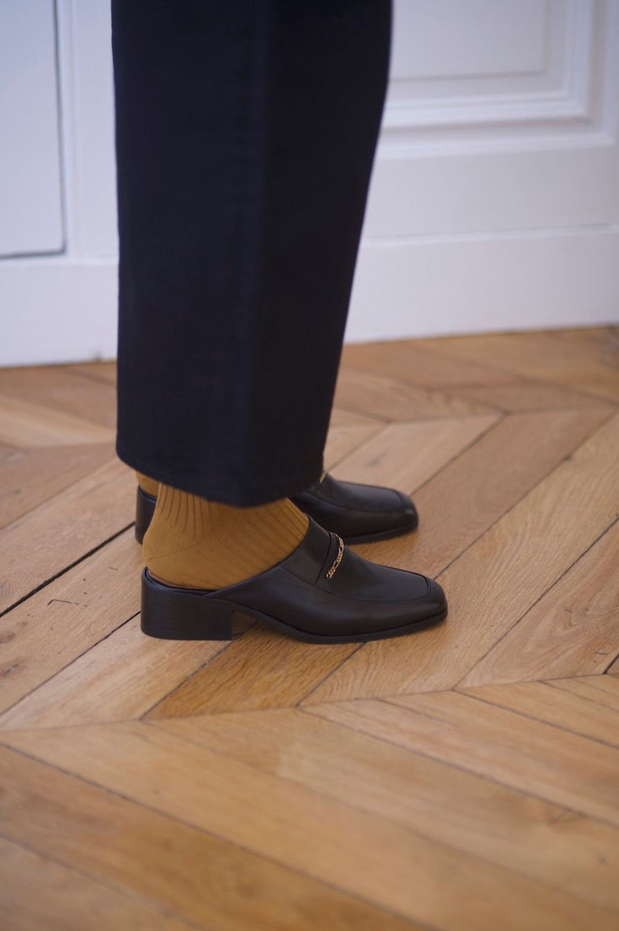 Chaussures|Sandales Anne Thomas | Morris Mule Calf Black