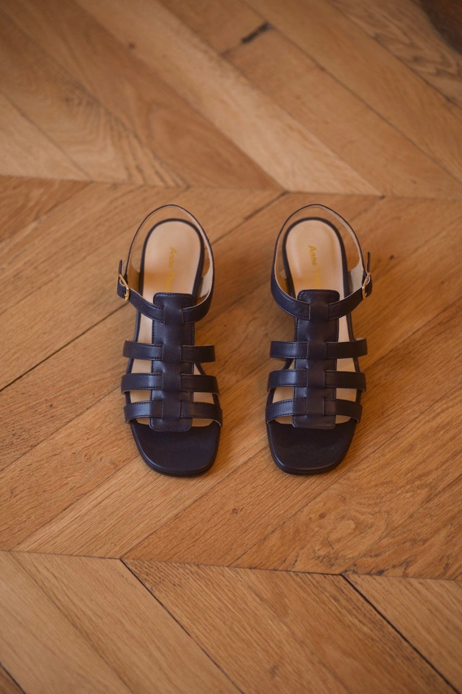 Sandales Anne Thomas | Goudes Sandals Nappa Burrasca Navy / 37 - 40