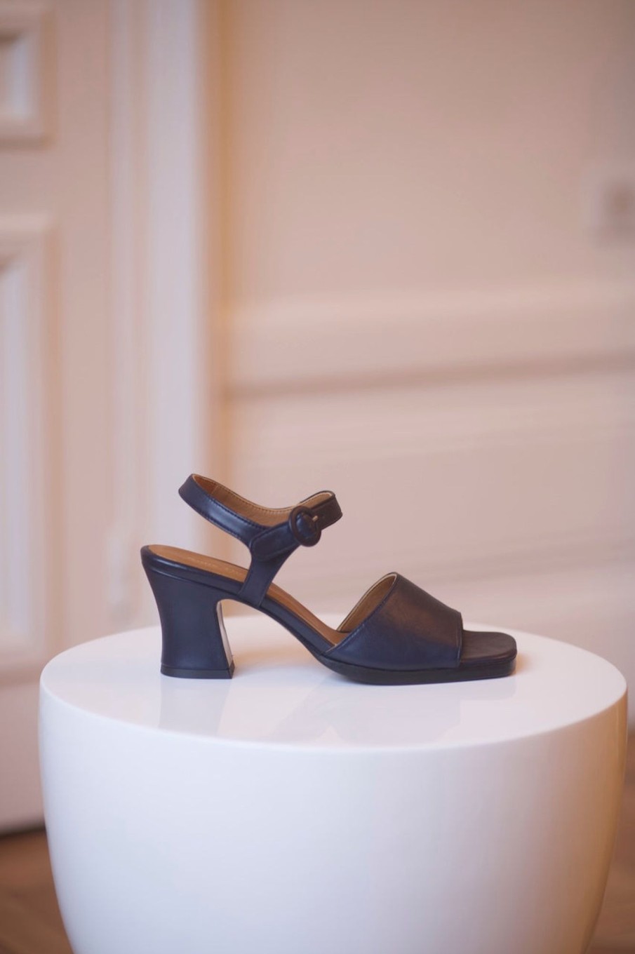 Sandales Anne Thomas | Dallas Sandals Nappa Burrasca Navy