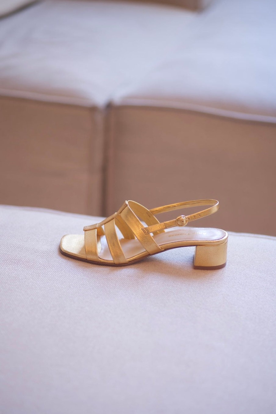 Sandales Anne Thomas | Gabrielle Sandals Gold