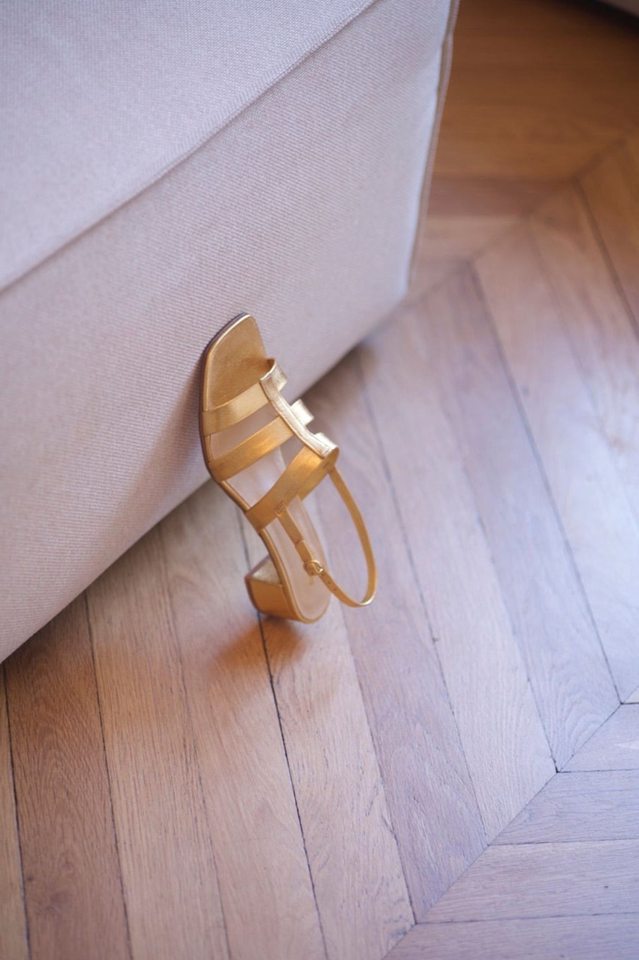 Sandales Anne Thomas | Gabrielle Sandals Gold