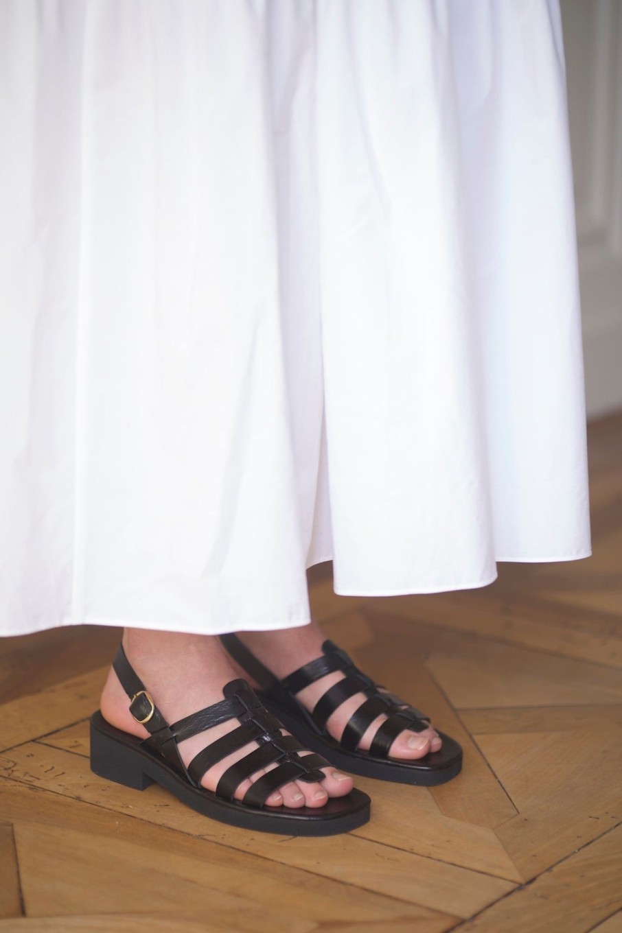 Sandales Anne Thomas | Jerusalem Sandals Moroder Black