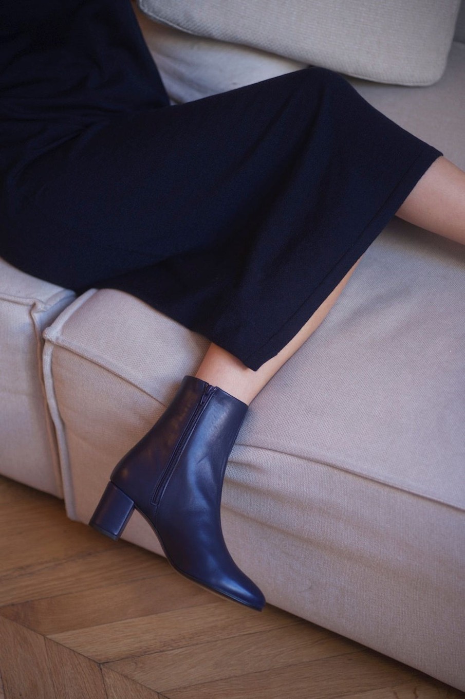 Boots Anne Thomas | Mimo Boots Navy Burrasca