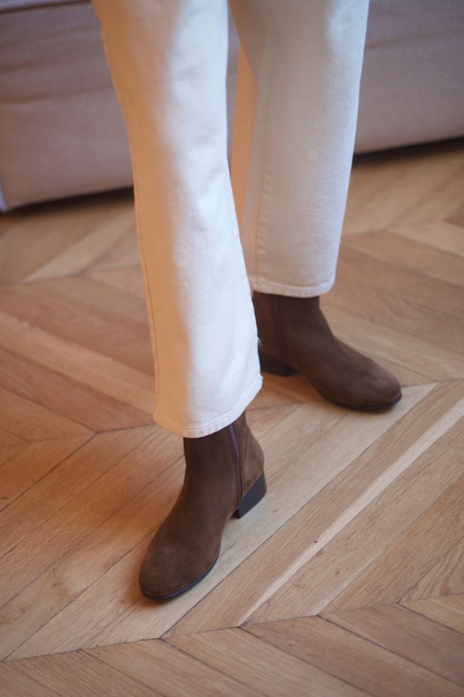 Boots Anne Thomas | Annie Boots Softy Chesnut